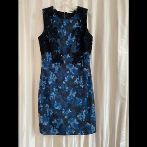 Tahari sheath dress.  Zip back.  10